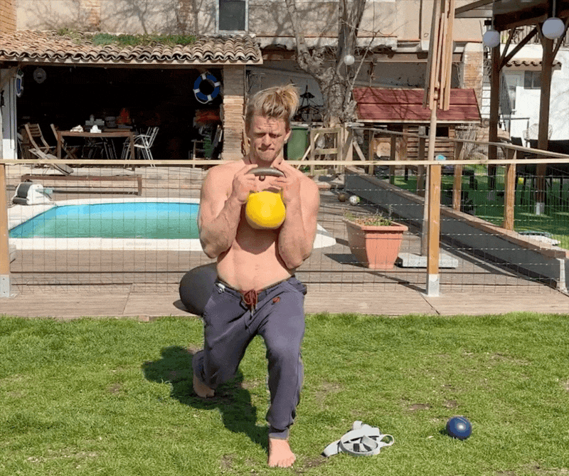 Isometric Lunge Hold