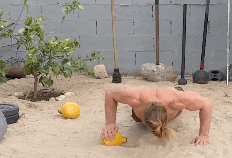 Kettlebell Pushups