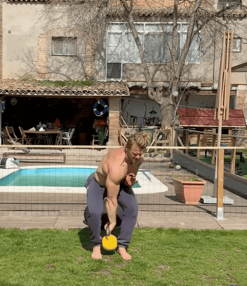 Rotational Clean and Jerk