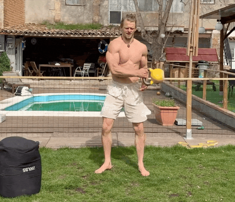 Front-Mill to Squat